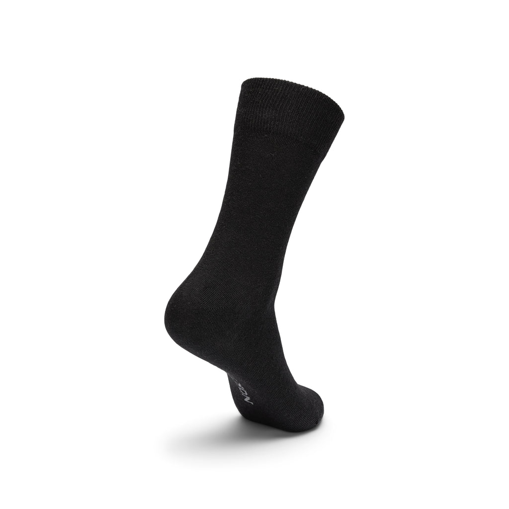Wool liner sock 2pk black