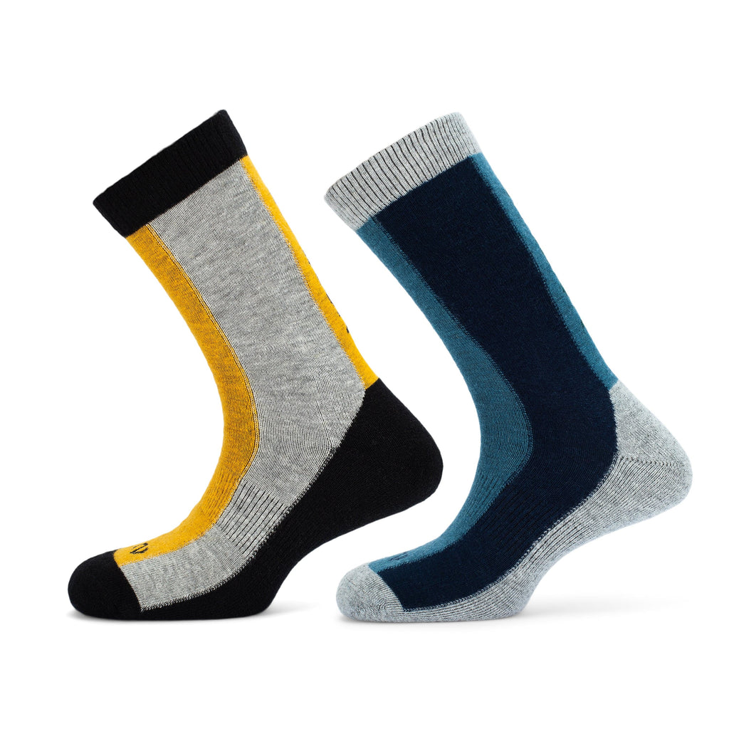 Hovden Wool Socks 2p Navy/Grey
